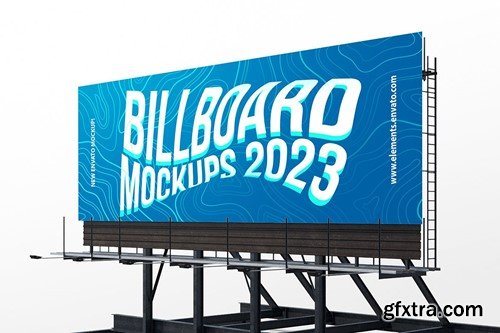Landscape Billboard Mockup RYH9B8S Landscape Billboard Mockup RYH9B8S
