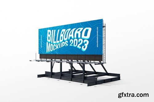 Landscape Billboard Mockup RYH9B8S Landscape Billboard Mockup RYH9B8S