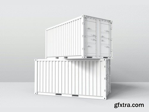 Shipping Container Storage Psd Mockup Set FYGCKY7 Shipping Container Storage Psd Mockup Set FYGCKY7