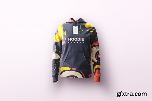 Fitted Hoodie Mockup BBZXLRJ Fitted Hoodie Mockup BBZXLRJ