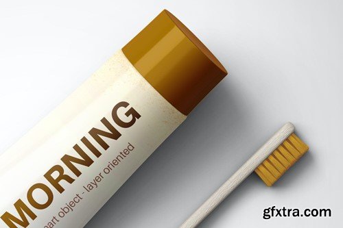 Toothpaste Tube Mockup ERT5EFB Toothpaste Tube Mockup ERT5EFB