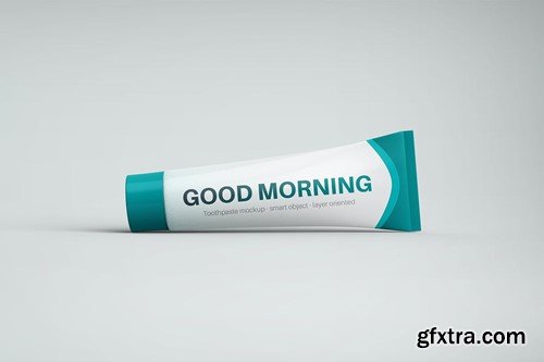 Toothpaste Tube Mockup ERT5EFB Toothpaste Tube Mockup ERT5EFB