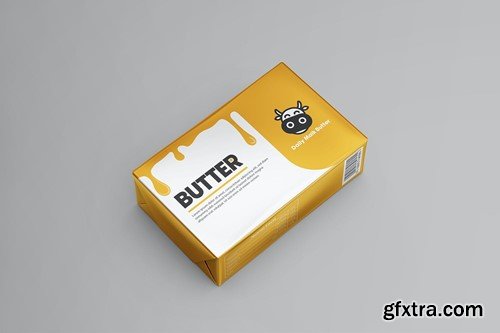 Butter Foil Packaging Mockups 7C5R2BQ Butter Foil Packaging Mockups 7C5R2BQ