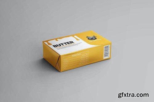 Butter Foil Packaging Mockups 7C5R2BQ Butter Foil Packaging Mockups 7C5R2BQ