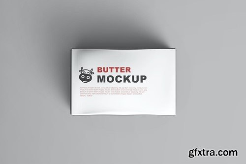 Butter Foil Packaging Mockups 7C5R2BQ Butter Foil Packaging Mockups 7C5R2BQ