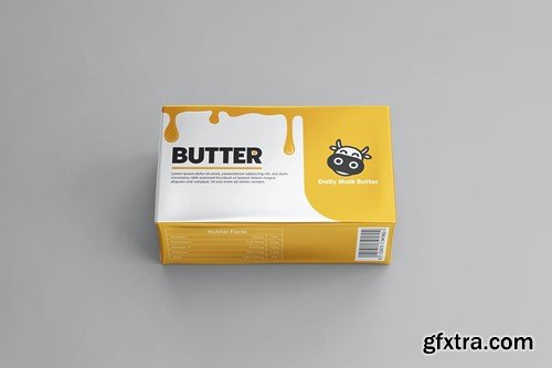 Butter Foil Packaging Mockups 7C5R2BQ Butter Foil Packaging Mockups 7C5R2BQ