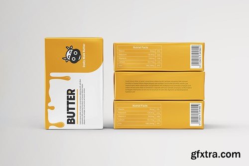 Butter Foil Packaging Mockups 7C5R2BQ Butter Foil Packaging Mockups 7C5R2BQ