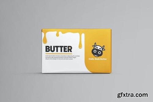 Butter Foil Packaging Mockups 7C5R2BQ Butter Foil Packaging Mockups 7C5R2BQ