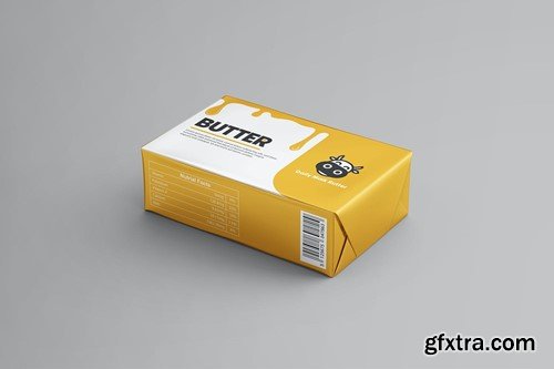 Butter Foil Packaging Mockups 7C5R2BQ Butter Foil Packaging Mockups 7C5R2BQ