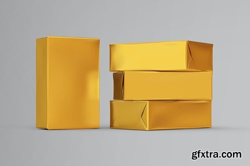 Butter Foil Packaging Mockups 7C5R2BQ Butter Foil Packaging Mockups 7C5R2BQ