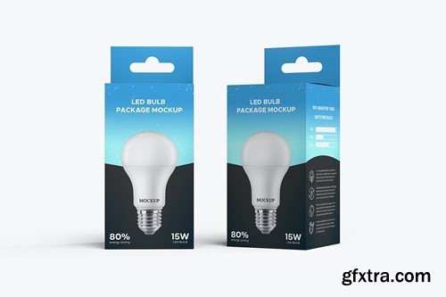 Led Light Packaging Box Mockup J526YMR Led Light Packaging Box Mockup J526YMR