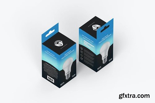 Led Light Packaging Box Mockup J526YMR Led Light Packaging Box Mockup J526YMR