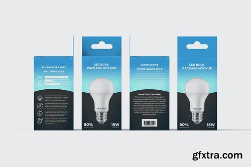 Led Light Packaging Box Mockup J526YMR Led Light Packaging Box Mockup J526YMR