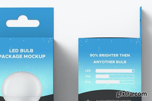 Led Light Packaging Box Mockup J526YMR Led Light Packaging Box Mockup J526YMR