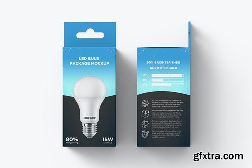 Led Light Packaging Box Mockup J526YMR Led Light Packaging Box Mockup J526YMR