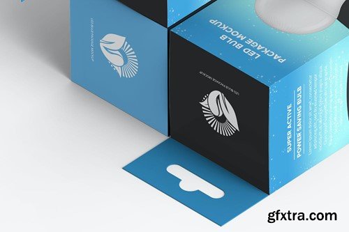 Led Light Packaging Box Mockup J526YMR Led Light Packaging Box Mockup J526YMR