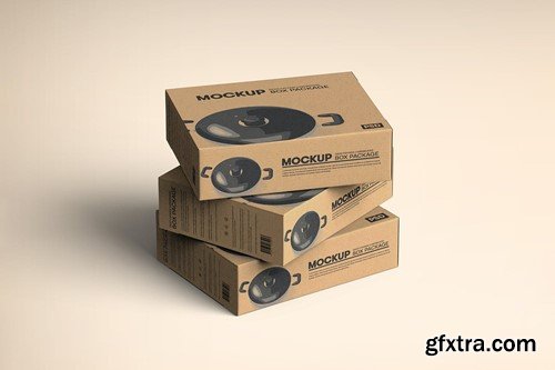 Fry Pan Box Packaging Mockup 9TKBSCM Fry Pan Box Packaging Mockup 9TKBSCM
