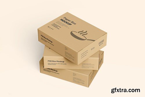 Fry Pan Box Packaging Mockup 9TKBSCM Fry Pan Box Packaging Mockup 9TKBSCM