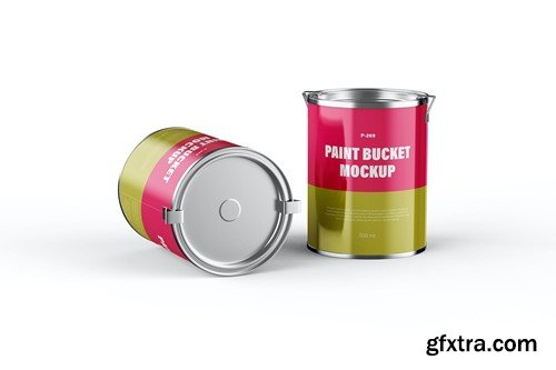 Paint Bucket Mockup YHQ36ET