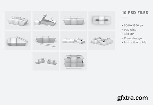 Japanese Packaging Mockup Set EYUSGR6 Japanese Packaging Mockup Set EYUSGR6