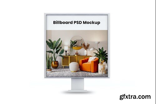 Simple Vertical Billboard PSD Mockup FCCLN2L Simple Vertical Billboard PSD Mockup FCCLN2L