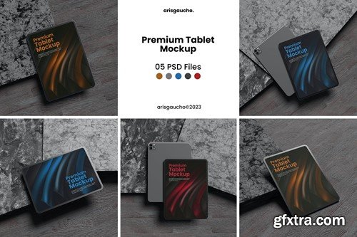 Premium Tablet Mockup 7QCREP3 Premium Tablet Mockup 7QCREP3