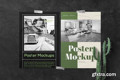Urban Poster Mockups L7DNK7U Urban Poster Mockups L7DNK7U