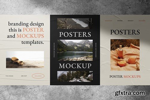 Urban Poster Mockups L7DNK7U Urban Poster Mockups L7DNK7U