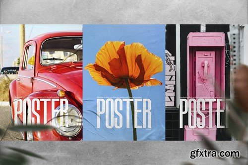 Urban Poster Mockups L7DNK7U Urban Poster Mockups L7DNK7U
