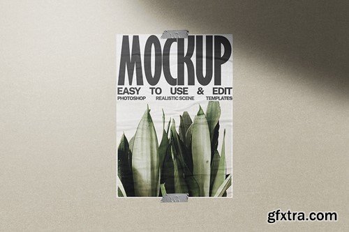 Urban Poster Mockups L7DNK7U Urban Poster Mockups L7DNK7U