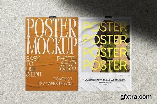 Urban Poster Mockups L7DNK7U Urban Poster Mockups L7DNK7U