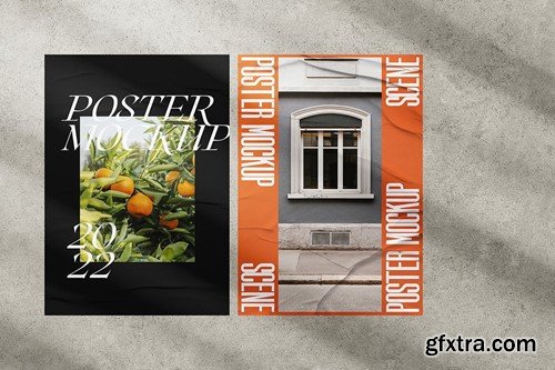 Urban Poster Mockups L7DNK7U Urban Poster Mockups L7DNK7U