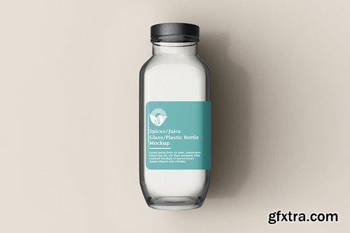 Glass Bottle Mockup KWGLENW Glass Bottle Mockup KWGLENW