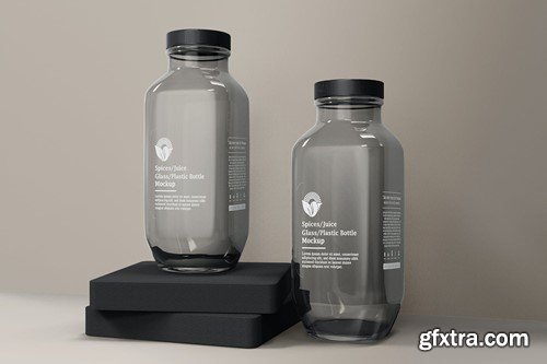 Glass Bottle Mockup KWGLENW Glass Bottle Mockup KWGLENW