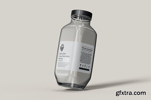 Glass Bottle Mockup KWGLENW Glass Bottle Mockup KWGLENW