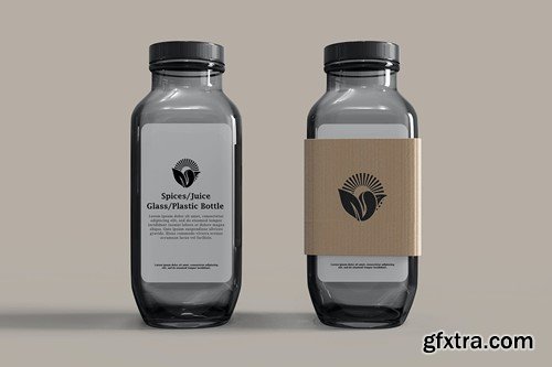 Glass Bottle Mockup KWGLENW Glass Bottle Mockup KWGLENW