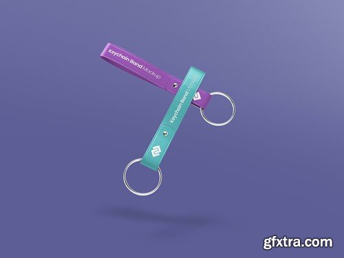 Keychain Band Mockup XB8SC9H Keychain Band Mockup XB8SC9H