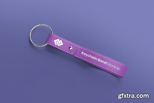 Keychain Band Mockup XB8SC9H Keychain Band Mockup XB8SC9H