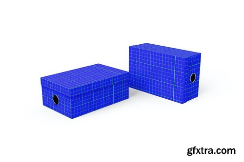 Kraft shoe box mockup YK7LY8D Kraft shoe box mockup YK7LY8D