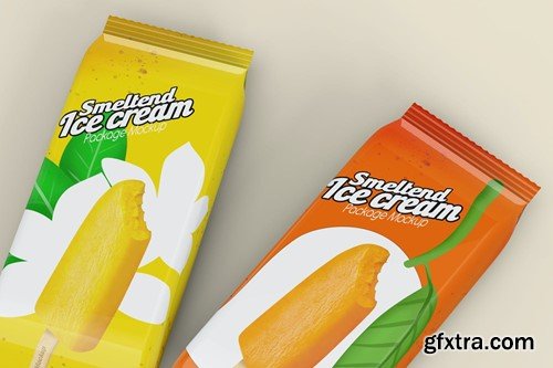 Ice Cream Packaging Mockup 9RKQRUF Ice Cream Packaging Mockup 9RKQRUF