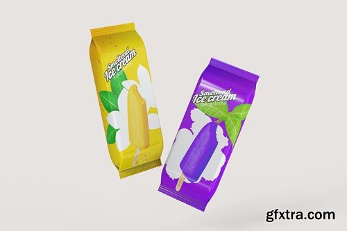 Ice Cream Packaging Mockup 9RKQRUF Ice Cream Packaging Mockup 9RKQRUF