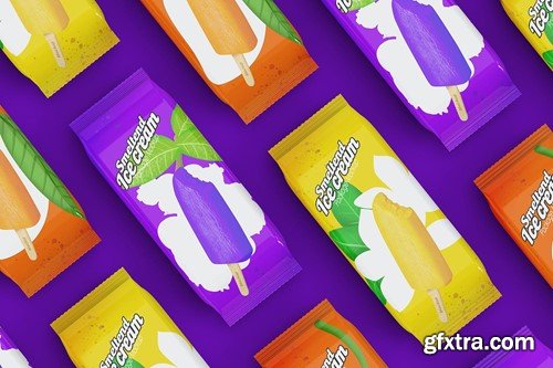 Ice Cream Packaging Mockup 9RKQRUF Ice Cream Packaging Mockup 9RKQRUF