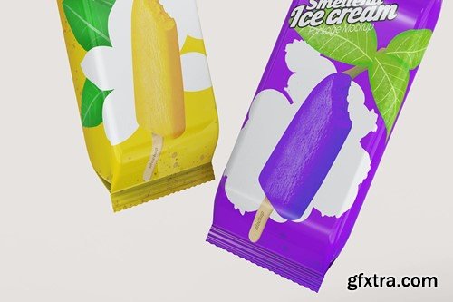 Ice Cream Packaging Mockup 9RKQRUF Ice Cream Packaging Mockup 9RKQRUF