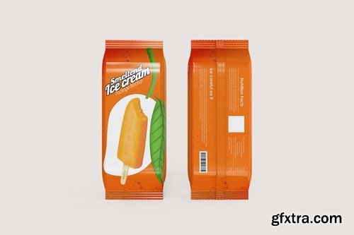 Ice Cream Packaging Mockup 9RKQRUF Ice Cream Packaging Mockup 9RKQRUF