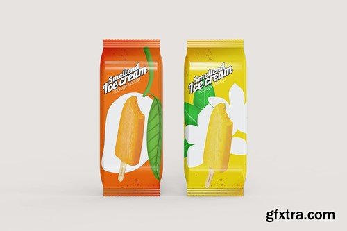 Ice Cream Packaging Mockup 9RKQRUF Ice Cream Packaging Mockup 9RKQRUF
