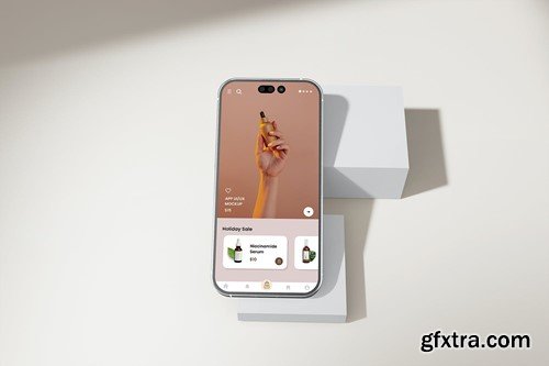 Minimal Phone Mockup H4QFA5E Minimal Phone Mockup H4QFA5E