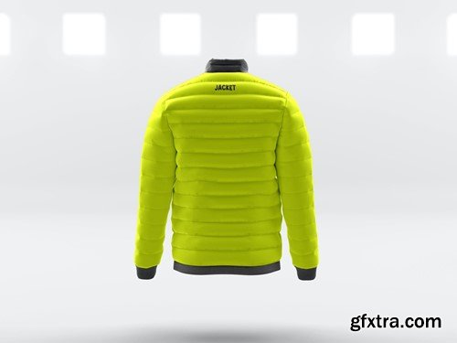 Realistic Men’s Down Jacket Psd Mockups CW6RTWL Realistic Men’s Down Jacket Psd Mockups CW6RTWL