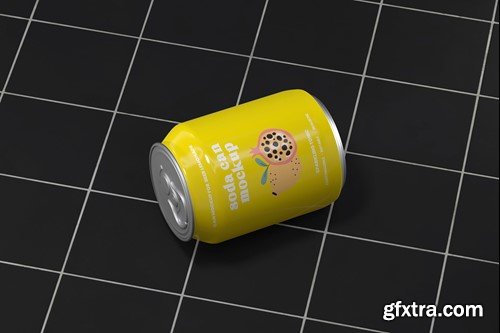 Soda Can Mockup EA7VPBL Soda Can Mockup EA7VPBL