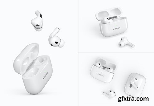 AirPods Pro Mockup Set N42X9A2 AirPods Pro Mockup Set N42X9A2