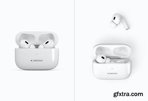 AirPods Pro Mockup Set N42X9A2 AirPods Pro Mockup Set N42X9A2